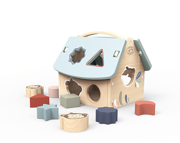 House Shape Sorter de Speedy Monkey