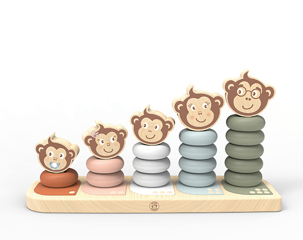 Monkey Family Stacker de Speedy Monkey