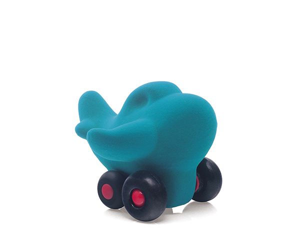 Little Charles The Airplane Turquoise de Rubbabu