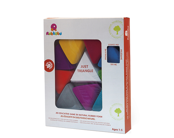 Play & Learn Just Triangle Educative game de Rubbabu