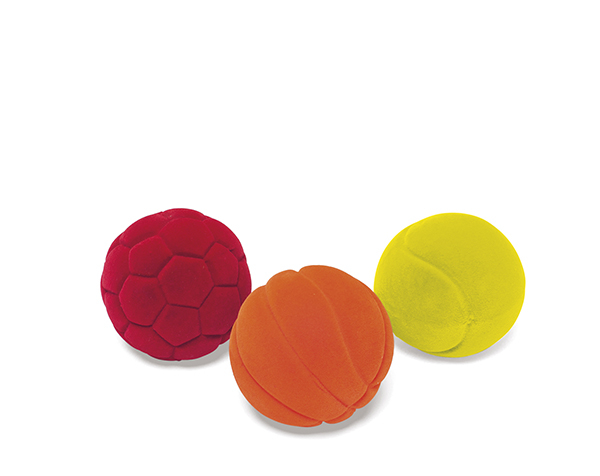 Set of 3 Mini Sport Balls de Rubbabu