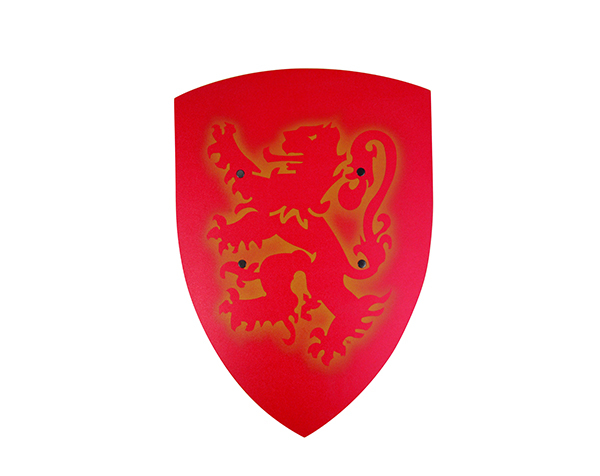 Shield big, Bergish Lion red de Spielzeugmanufaktur