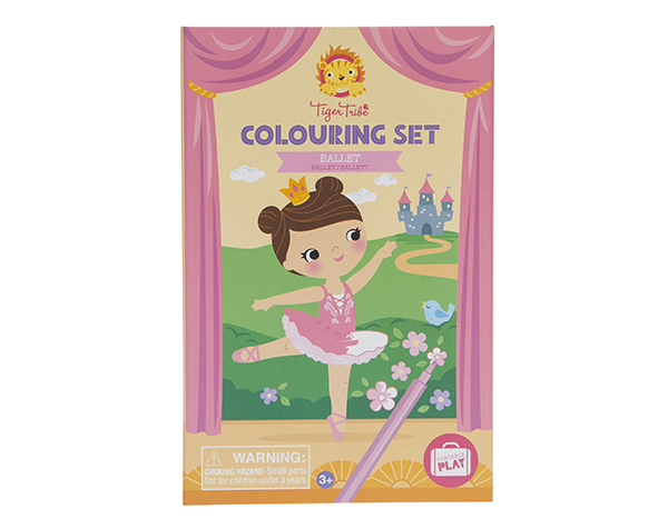Colouring Set Ballet de Tigertribe Manualidades