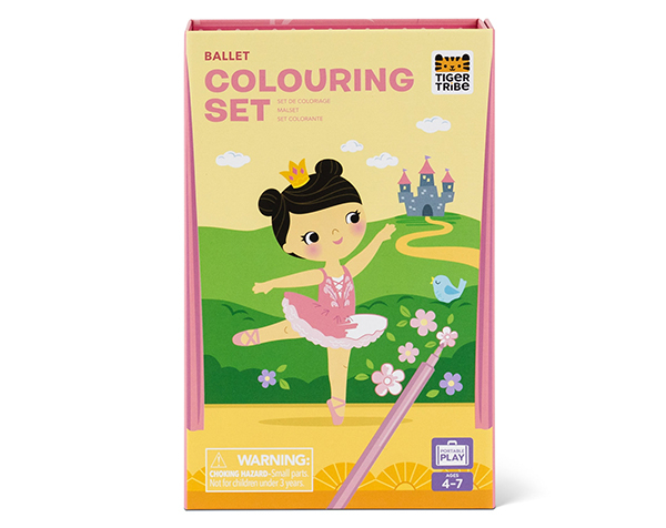 Colouring Set Ballet de Tigertribe Manualidades