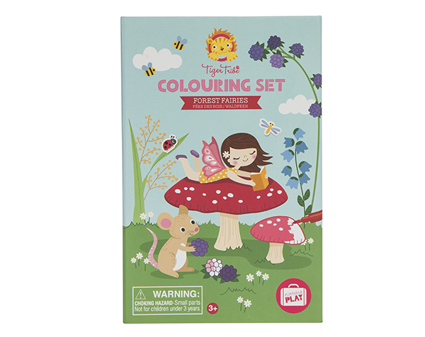 Colouring Set Forest Faries de Tigertribe Manualidades