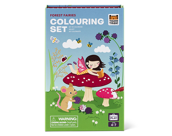 Colouring Set Forest Faries de Tigertribe Manualidades