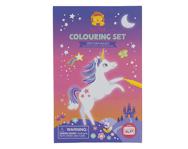 Colouring Set Unicorn Magic de Tigertribe Manualidades