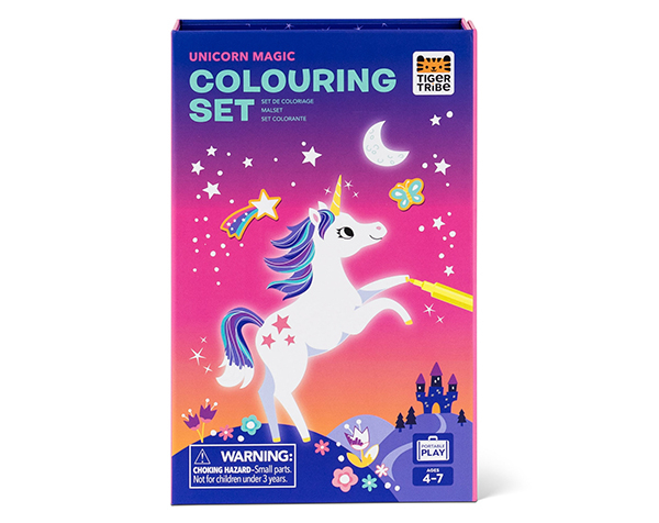 Colouring Set Unicorn Magic de Tigertribe Manualidades