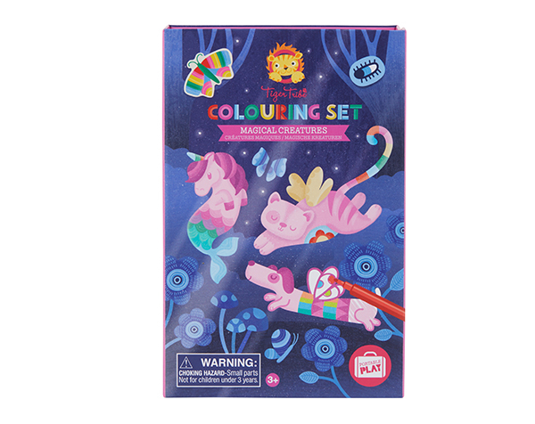 Colourin Set Magical Creatures de Tigertribe Manualidades