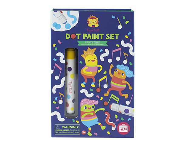 Dot Paint Set Party Time de Tigertribe Manualidades