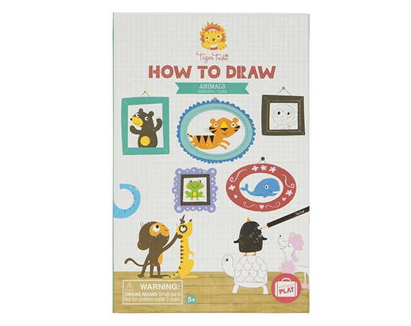 How to Draw Animals de Tigertribe Manualidades
