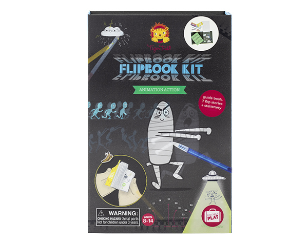 Flipbook Kit Animation Action de Tigertribe Manualidades
