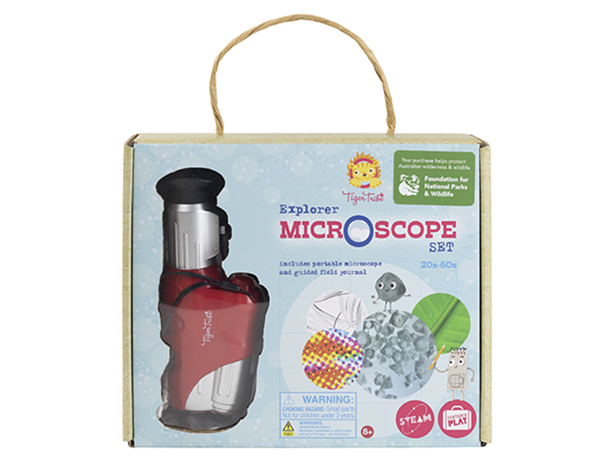Explorer Microscope Set de Tigertribe Juguetes