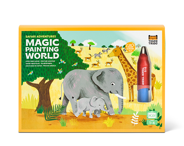 Magic Painting World Safari Adventures de Tigertribe Manualidades