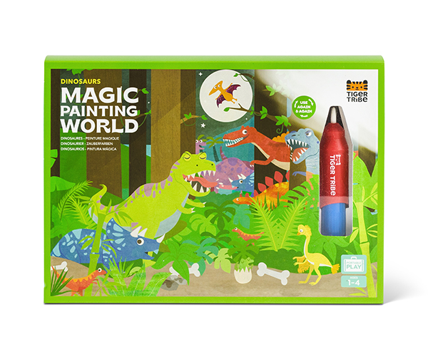 Magic Painting World Dinosaurs de Tigertribe Manualidades