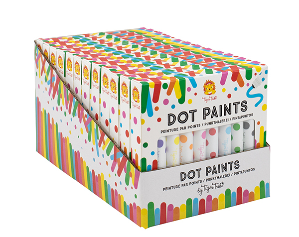 Dot Paints (Set 12 pc) de Tigertribe Papeleria