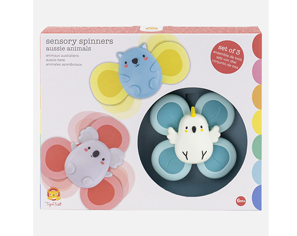 Sensory Spinners Aussie Animals de Tigertribe Juguetes