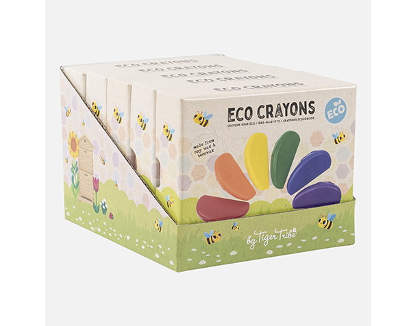 Eco Crayons (Set 5 pc) de Tigertribe Papeleria