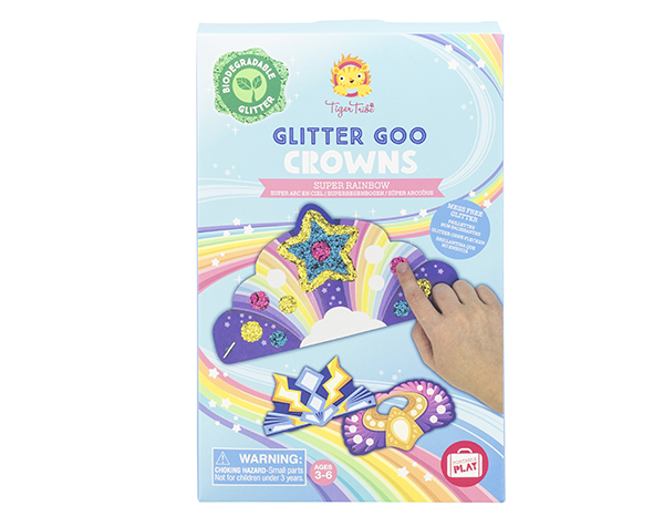 Glitter Goo Craft Kit Crowns de Tigertribe Manualidades