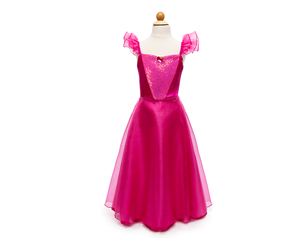 Hot Pink Party Dress, Size 3-4 de GP Outlet 