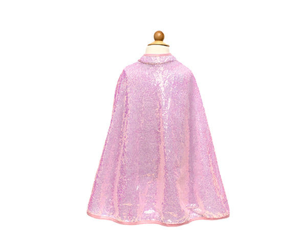Pink Sequins Cape, Size 5-6 de GP Capas y Tutús