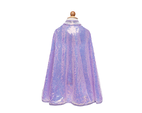 Lilac Sequins Cape, Size 3-4 de GP Capas