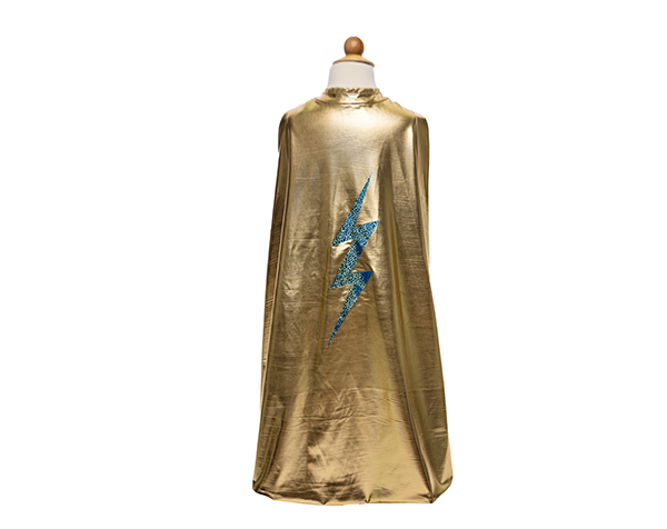 Blue Lightning Holographic Cape, Size 5-6 de GP Capas