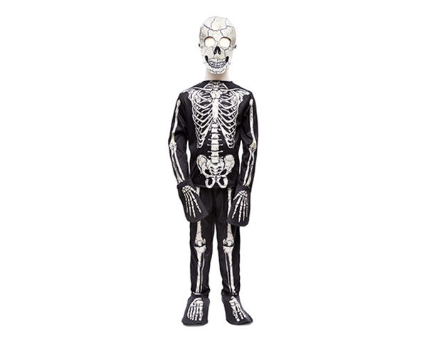 Glow In The Dark Skeleton, Shirt, Pants and Mask, Size 5-6 de GP Halloween