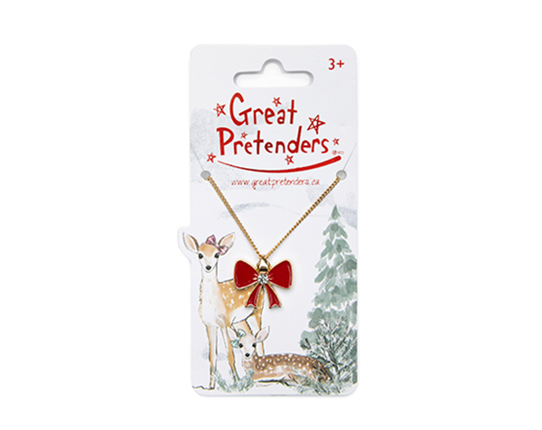 Holiday Bow Necklace de GP Outlet 