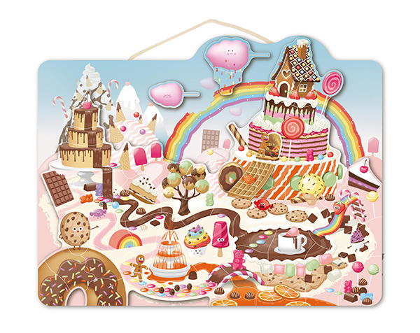 Magnetic Puzzle Candy 48 pcs. de Speedy Monkey