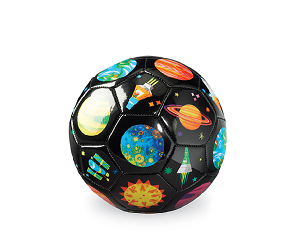 Soccer Ball Space Explorer 18 cm.  de CrocodileCreek