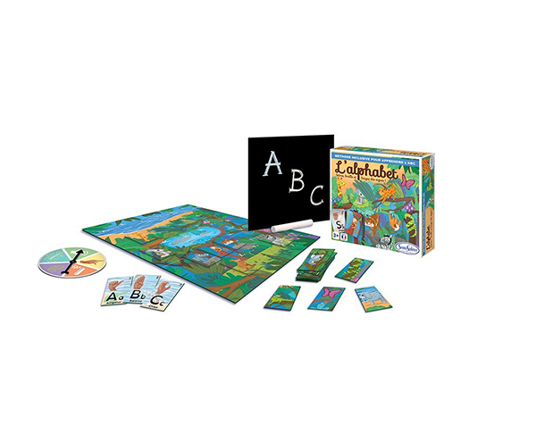 L Alphabet ( FRENCH INSTRUCTIONS) de Sentosphere Juegos de Mesa