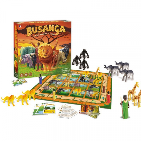 Busanga (FRENCH INSTRUCTIONS) de Sentosphere Juegos de Mesa