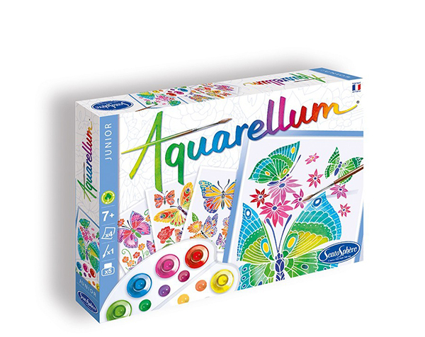 Junior Papillons & Fleurs de Sentosphere Aquarellum
