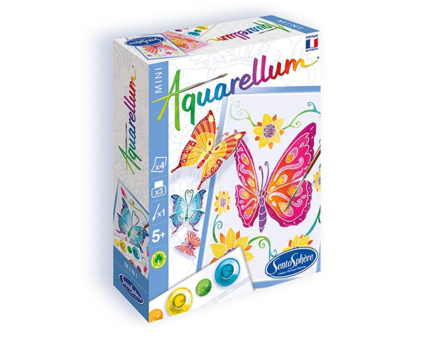 Mini Papillons de Sentosphere Aquarellum
