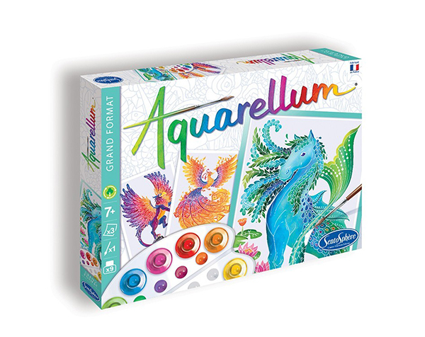 Grand Animaux Mythiques de Sentosphere Aquarellum