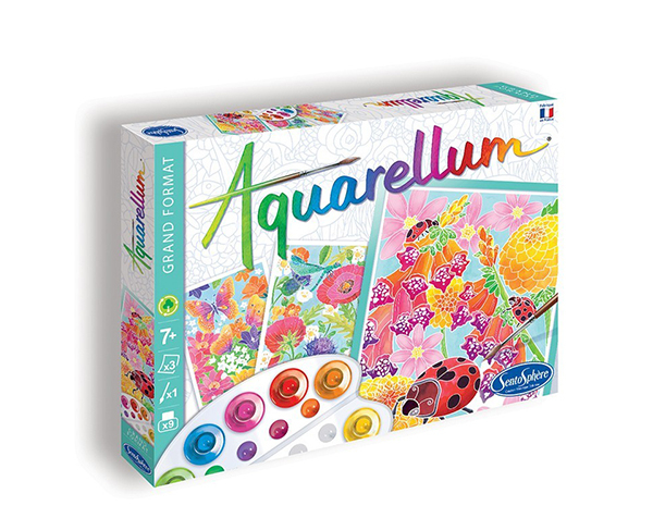 Grand Dans les Fleurs de Sentosphere Aquarellum