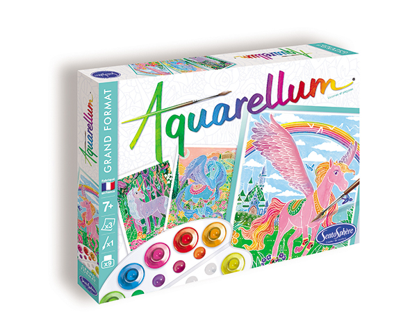 Grand Licornes & Pegases de Sentosphere Aquarellum