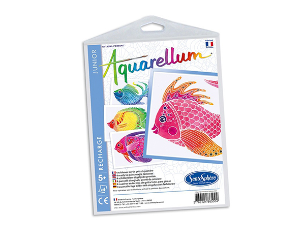 Recharge Junior Poissons de Sentosphere Aquarellum
