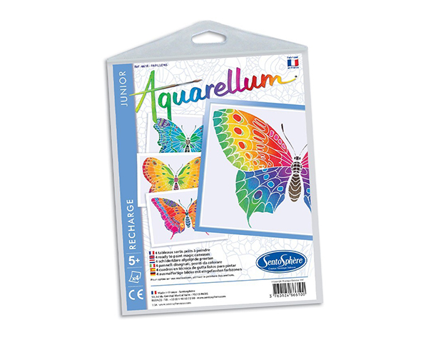 Recharge Junior Papillons de Sentosphere Aquarellum