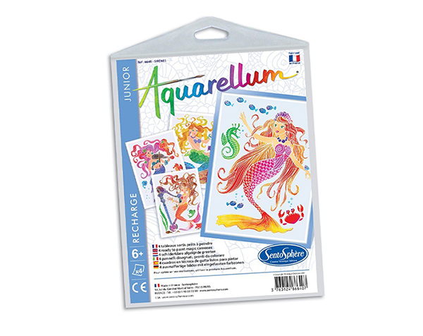 Recharge Junior Sirenes de Sentosphere Aquarellum