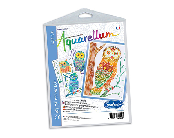 Recharge Junior Hiboux de Sentosphere Aquarellum