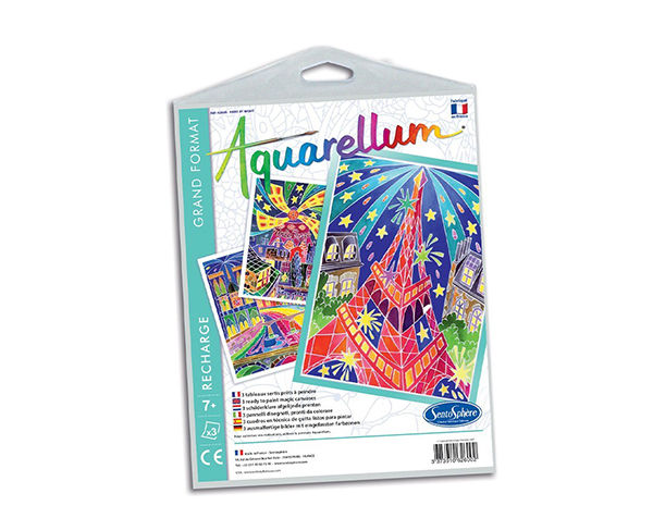 Recharge Grand Paris By Night de Sentosphere Aquarellum