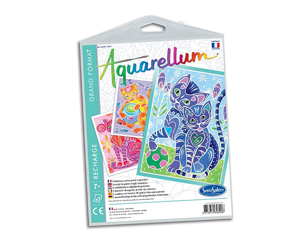Recharge Grand Chats de Sentosphere Aquarellum