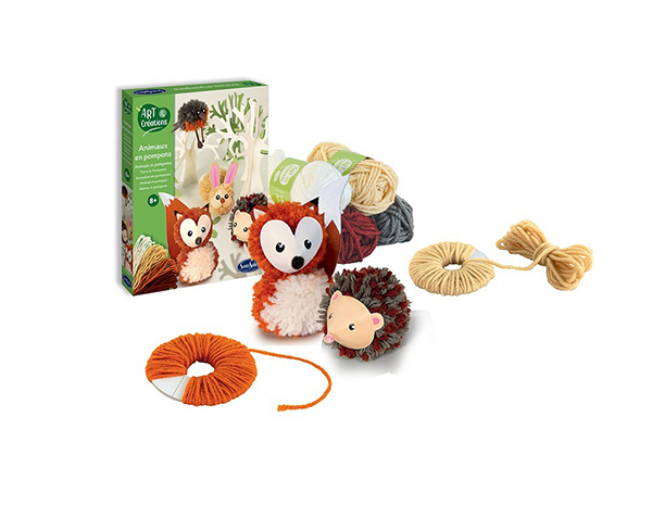 Animaux en Pompons de Sentosphere Kits Creativos