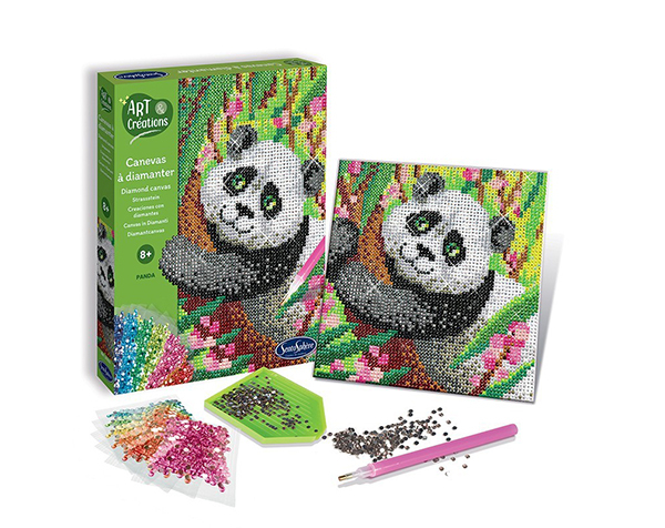 Canevas a Diamanter Panda de Sentosphere Kits Creativos