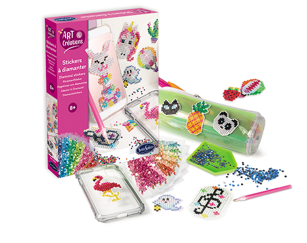 Stickers a Diamanter de Sentosphere Kits Creativos