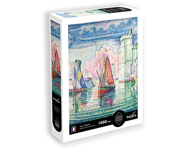 Puzzle 1000 pc Entrée du Port de La Rochelle - Paul Signac de Calypto