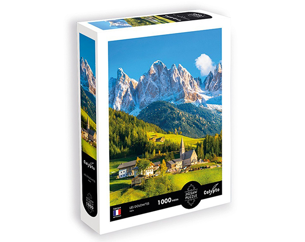 Puzzle 1000 pc PAYSAGE - Les Dolomites - Italie de Calypto