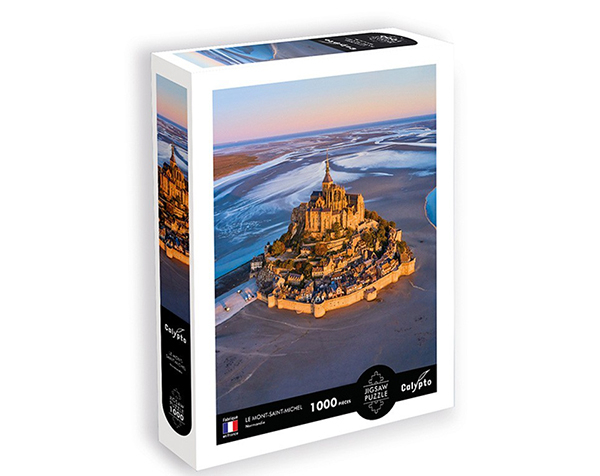 Puzzle 1000 pc PAYSAGE - Le Mont-Saint-Michel - Normandie de Calypto